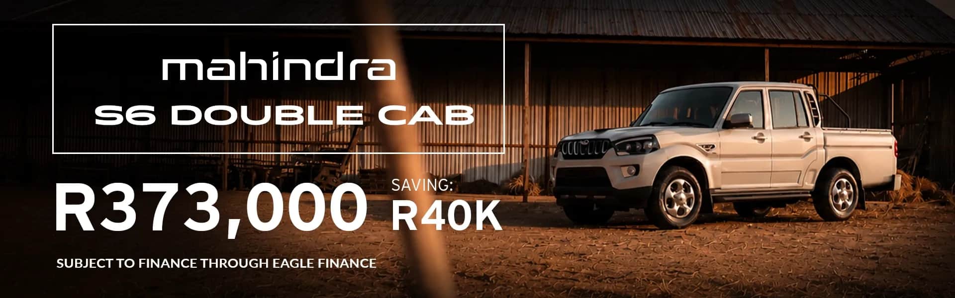 Eagle Mahindra homepage promo slide 1